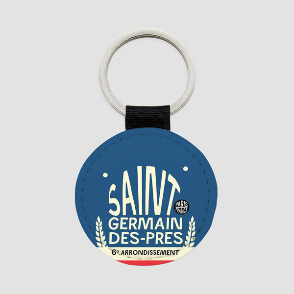 Saint Germain - Round Keychain