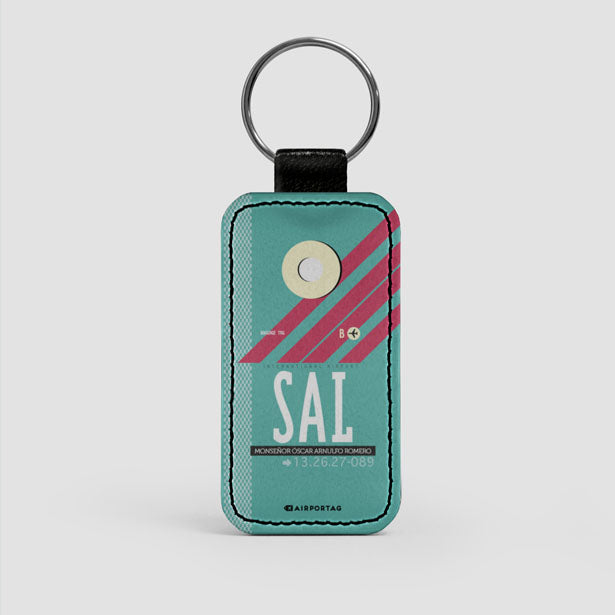 SAL - Leather Keychain - Airportag