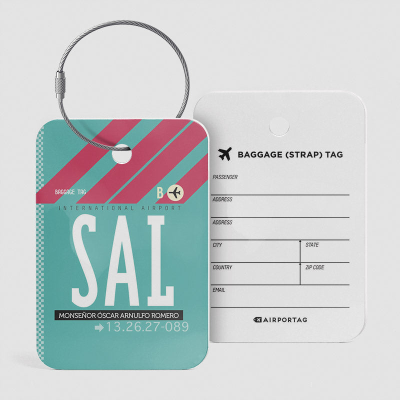 SAL - Étiquette de bagage