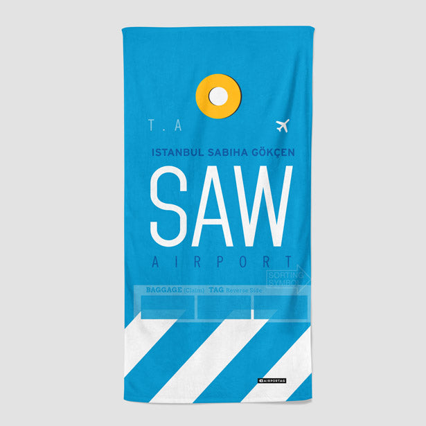 SAW - Beach Towel - Airportag