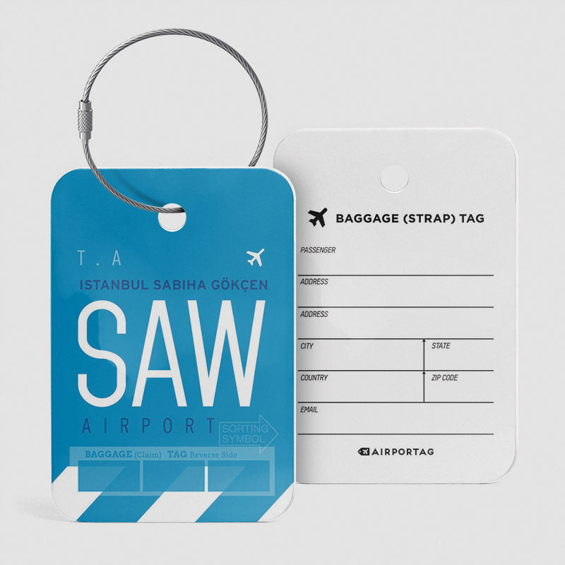 SAW - Luggage Tag