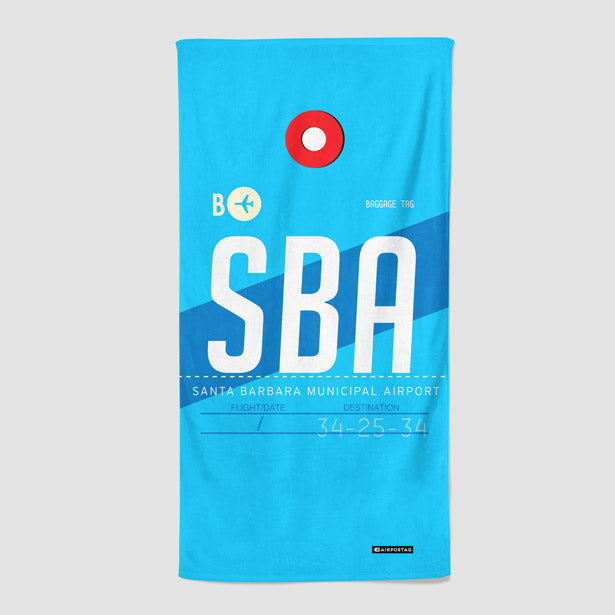 SBA - Beach Towel - Airportag