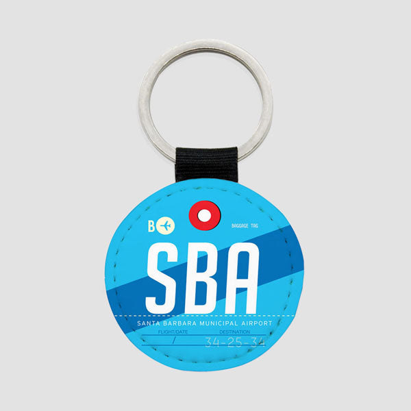 SBA - Round Keychain