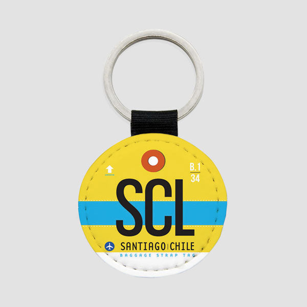 SCL - Round Keychain
