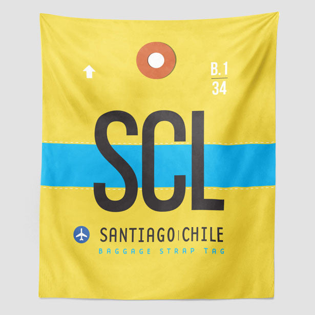 SCL - Wall Tapestry - Airportag