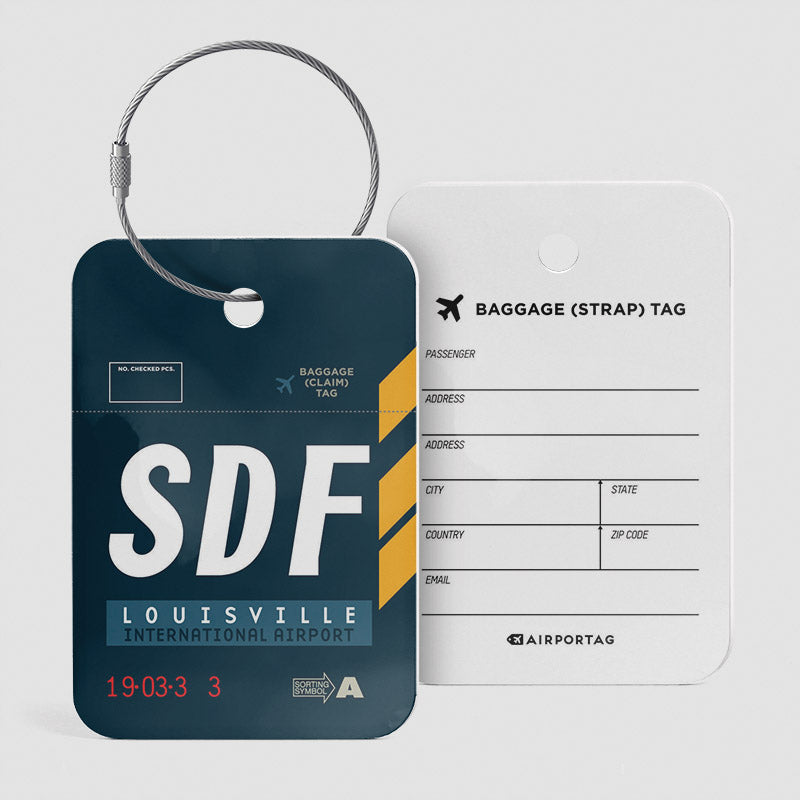 SDF - Luggage Tag