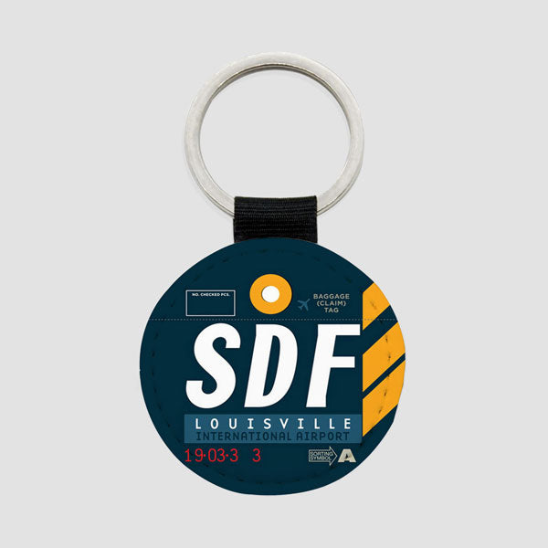SDF - Round Keychain