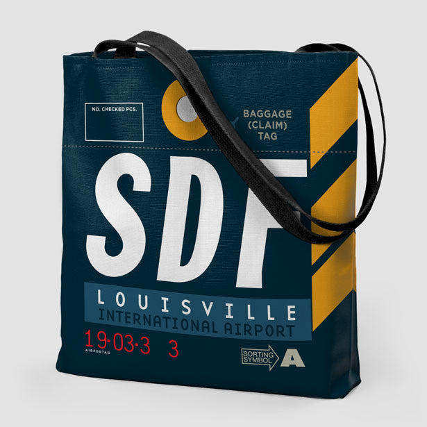 Tote Bag - SDF - Louisville Intl Airport - Louisville, Kentucky