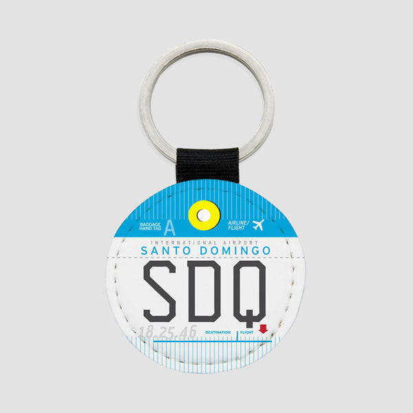 SDQ - Porte-clés rond