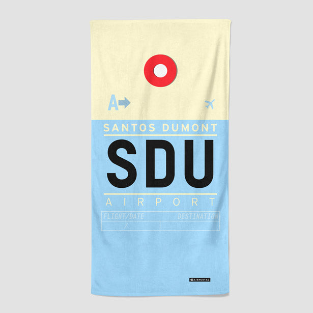 SDU - Beach Towel - Airportag