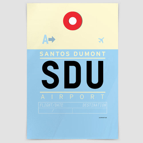 SDU - Poster - Airportag