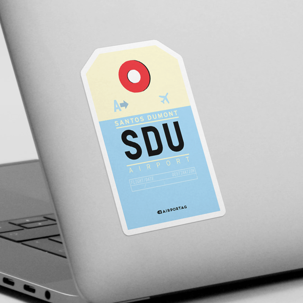 SDU - Sticker - Airportag