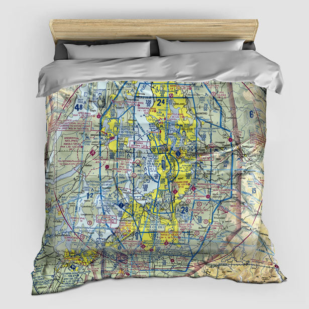 SEA Sectional - Duvet Cover - Airportag