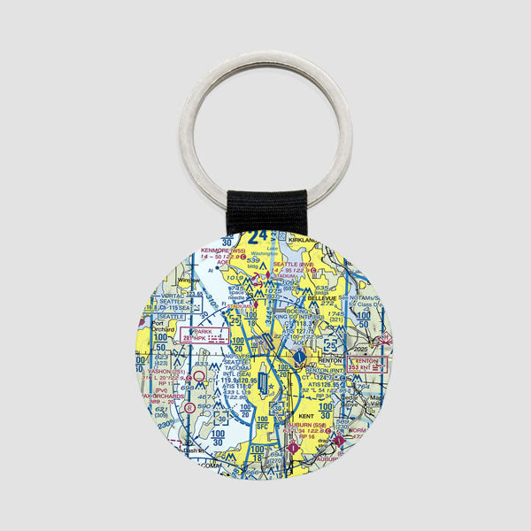 SEA Sectional - Round Keychain