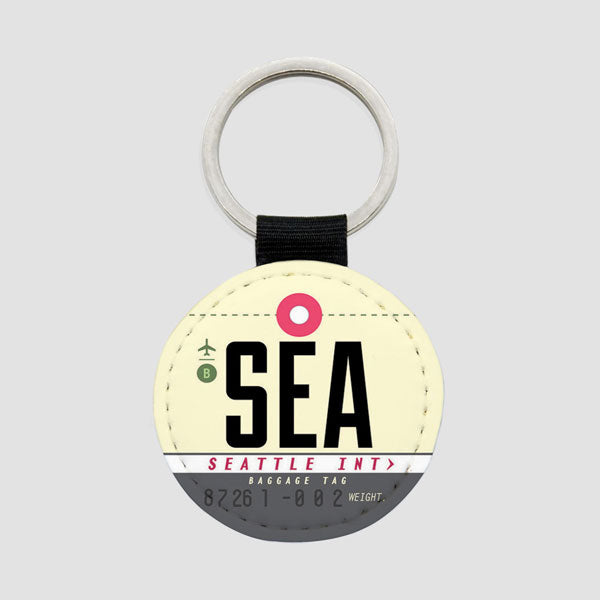 SEA - Round Keychain
