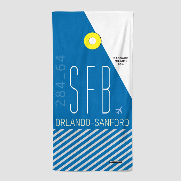 SFB - Beach Towel - Airportag