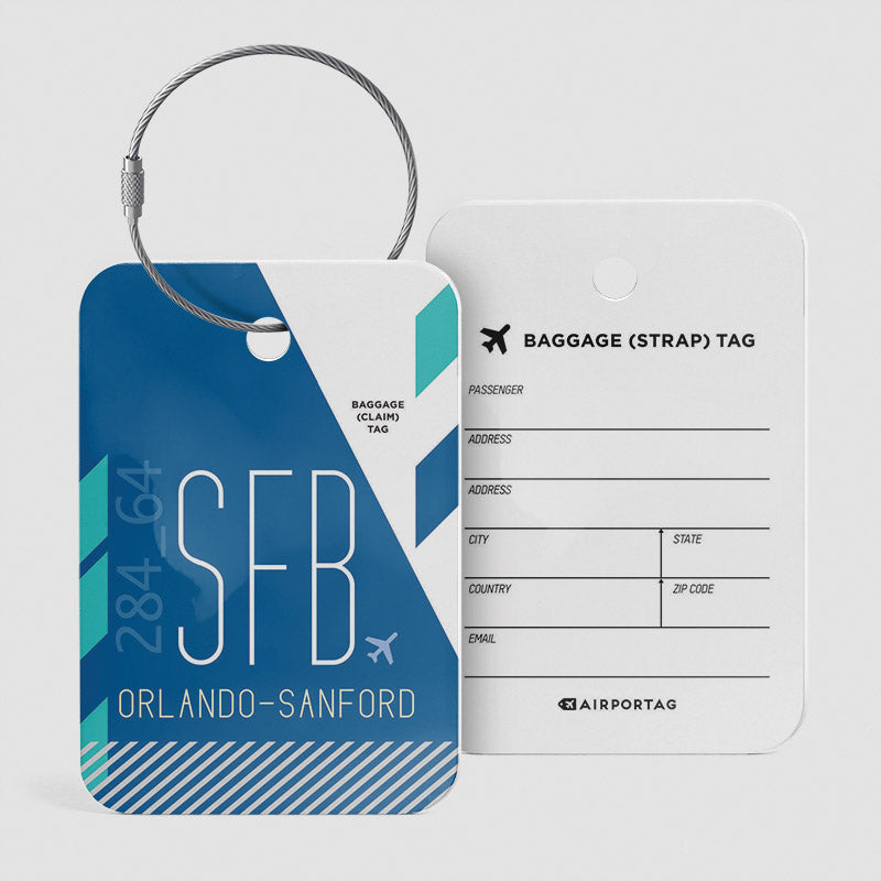 SFB - Étiquette de bagage