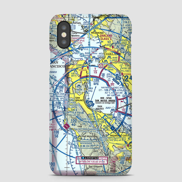 SFO Sectional - Phone Case - Airportag