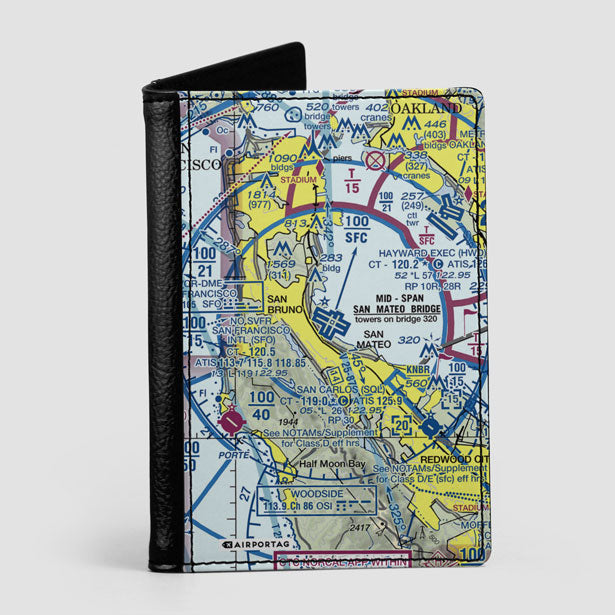SFO Sectional - Passport Cover - Airportag