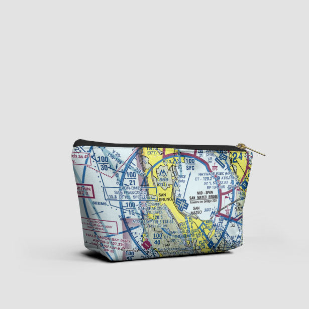 SFO Sectional - Pouch Bag - Airportag