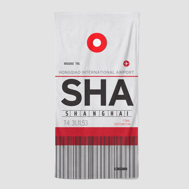SHA - Beach Towel - Airportag