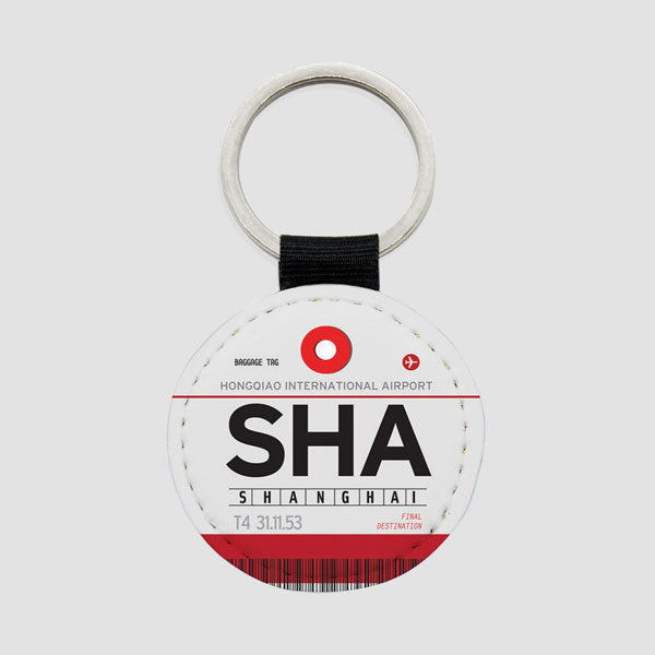 SHA - Round Keychain
