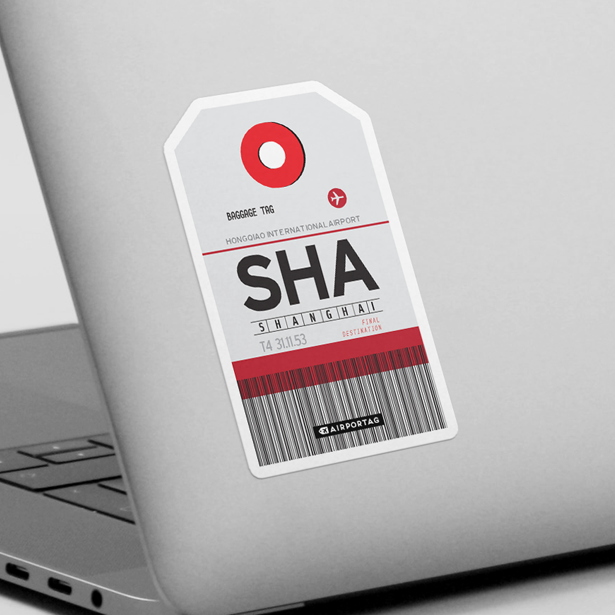 SHA - Sticker - Airportag