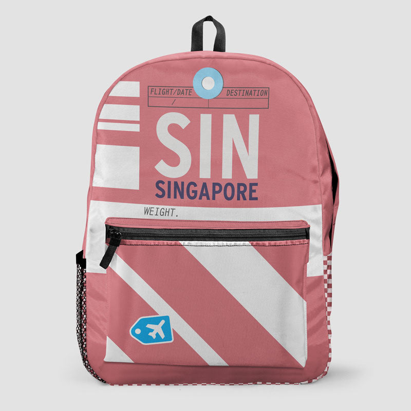 SIN - Backpack - Airportag