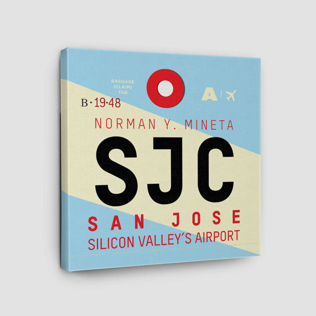 SJC - Canvas - Airportag