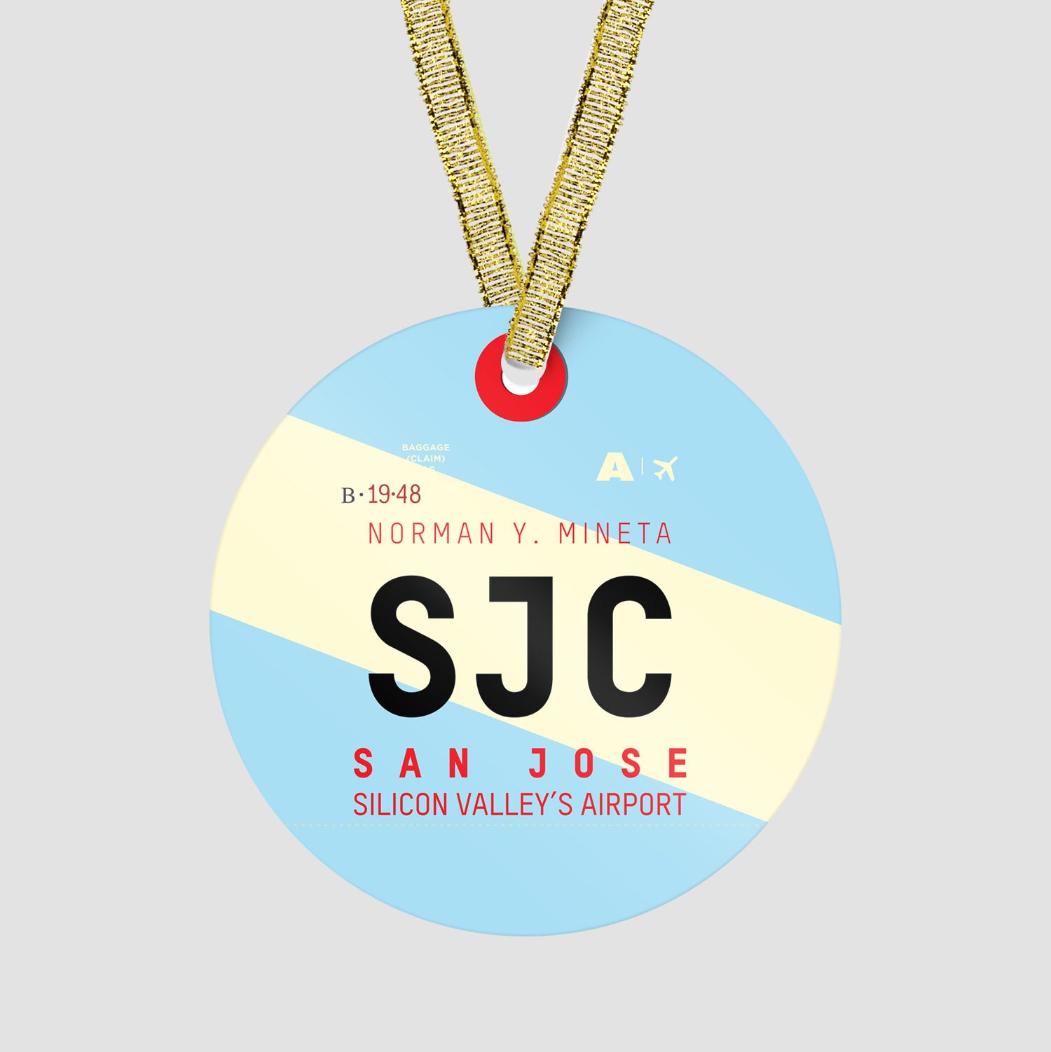 SJC - Ornament - Airportag