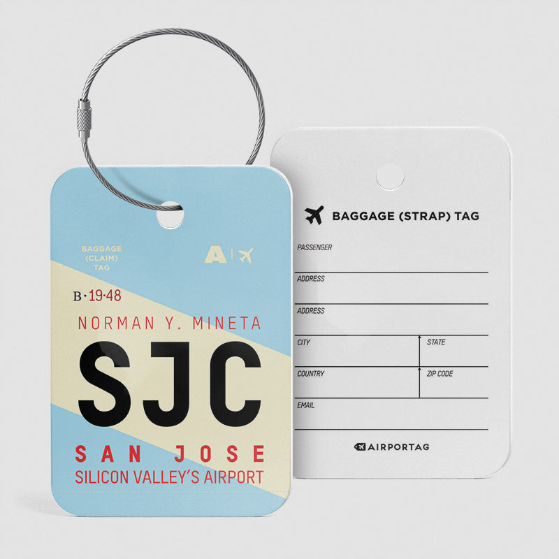 SJC - Luggage Tag