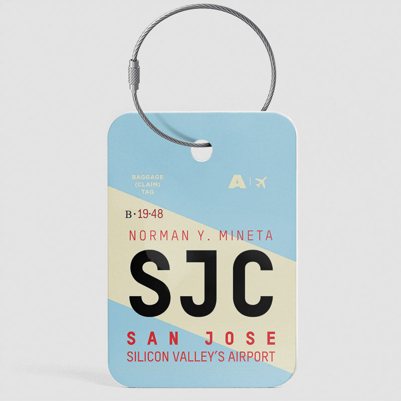 SJC - Étiquette de bagage