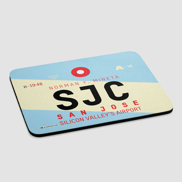 SJC - Mousepad - Airportag