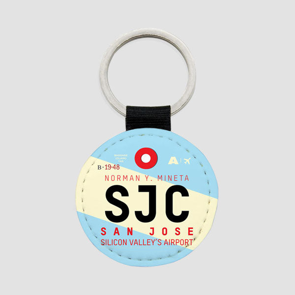 SJC - Porte-clés rond