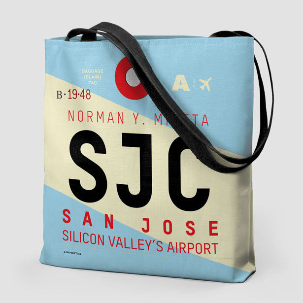 SJC - Tote Bag - Airportag