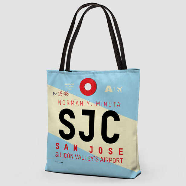 SJC - Tote Bag - Airportag
