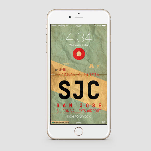 SJC - Mobile wallpaper - Airportag