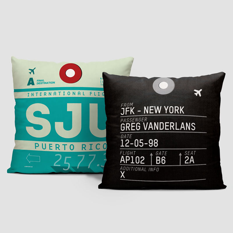 SJU - Throw Pillow