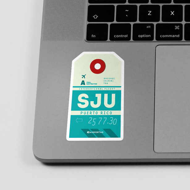 SJU - Sticker - Airportag