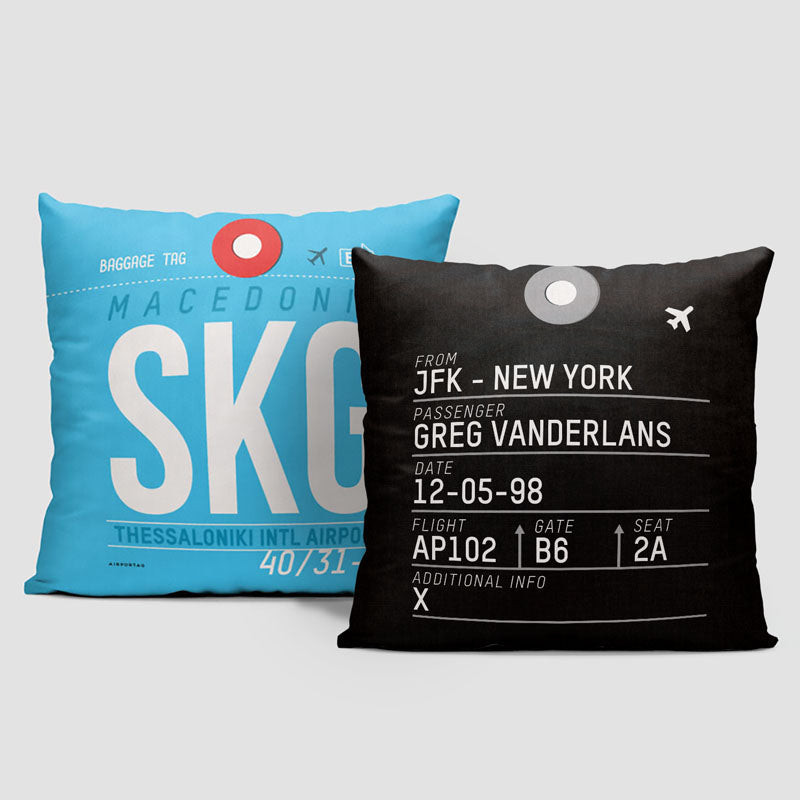 SKG - Throw Pillow