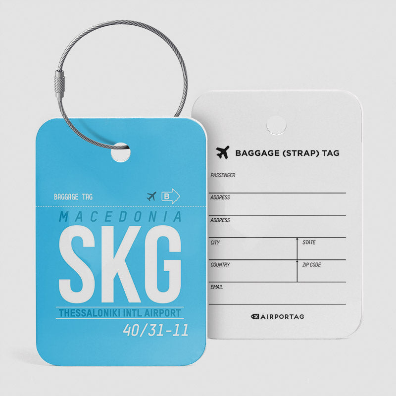 SKG - Étiquette de bagage