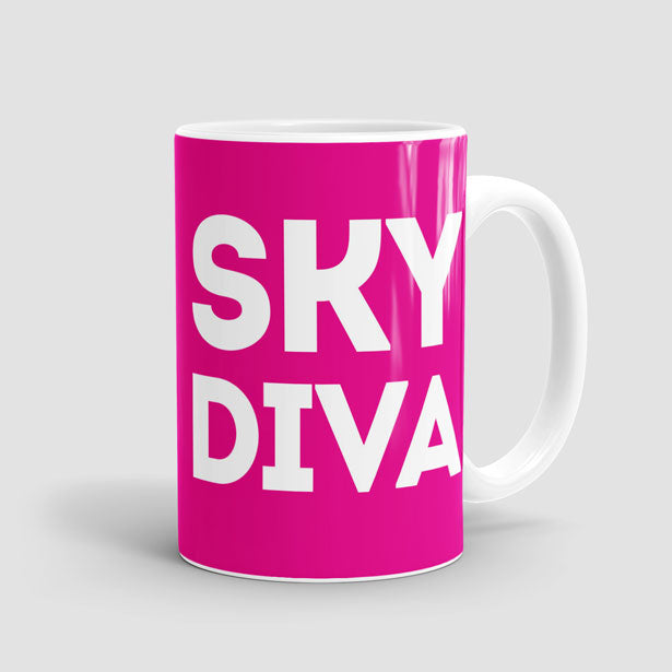 Sky Diva - Mug - Airportag