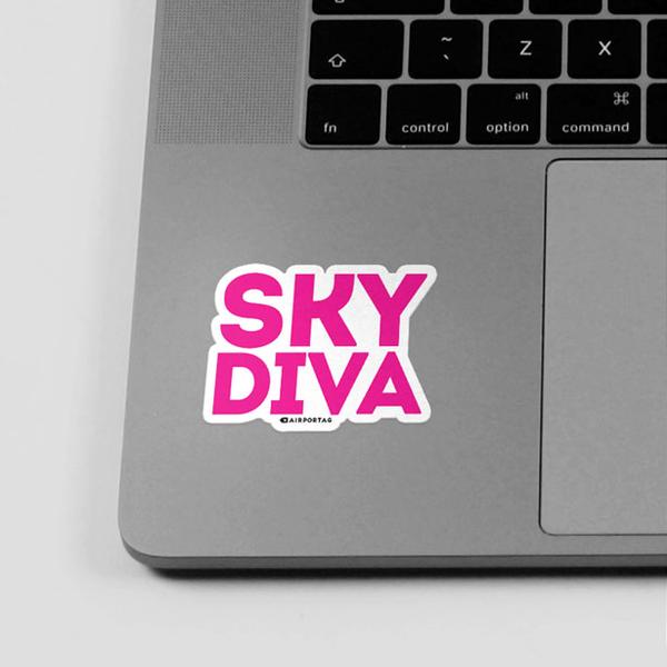 Sky Diva - Sticker airportag.myshopify.com