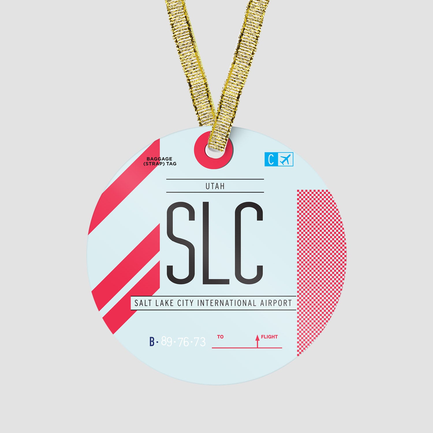 SLC - Ornament - Airportag