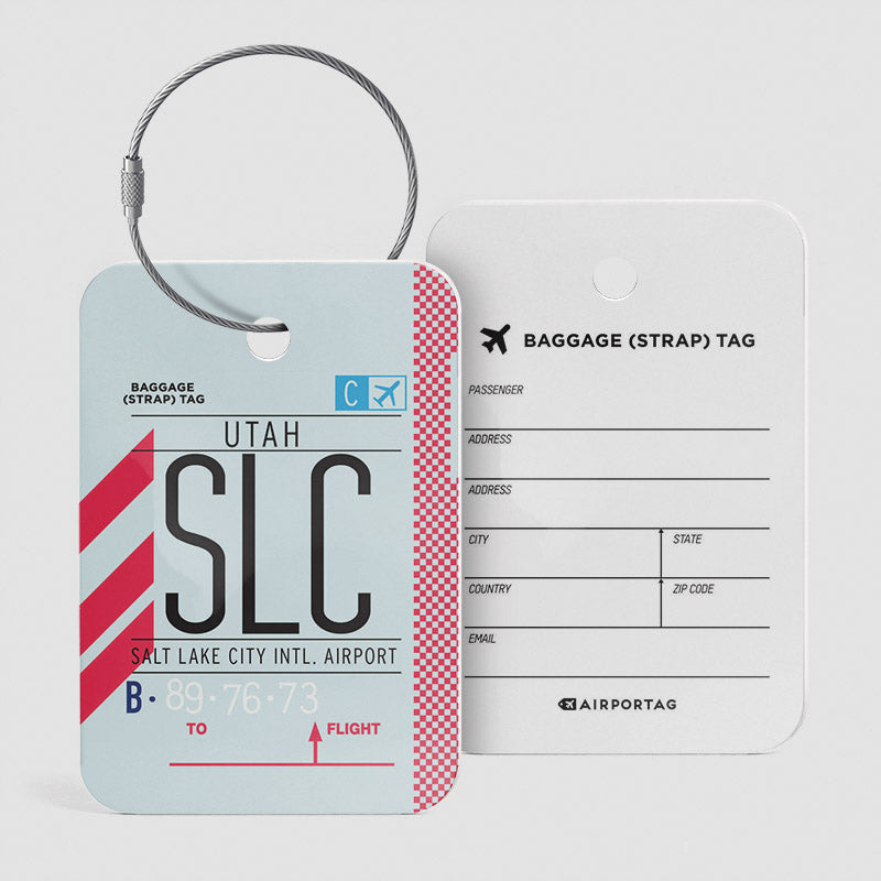 SLC - Luggage Tag