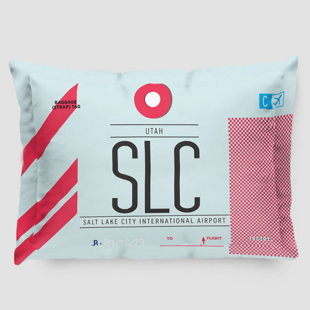 SLC - Pillow Sham - Airportag
