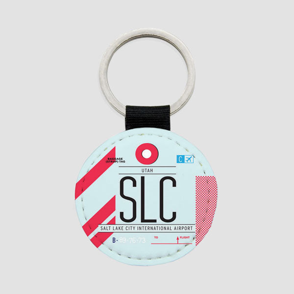 SLC - Round Keychain