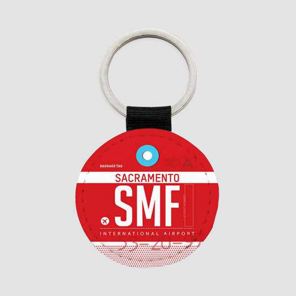 SMF - Round Keychain