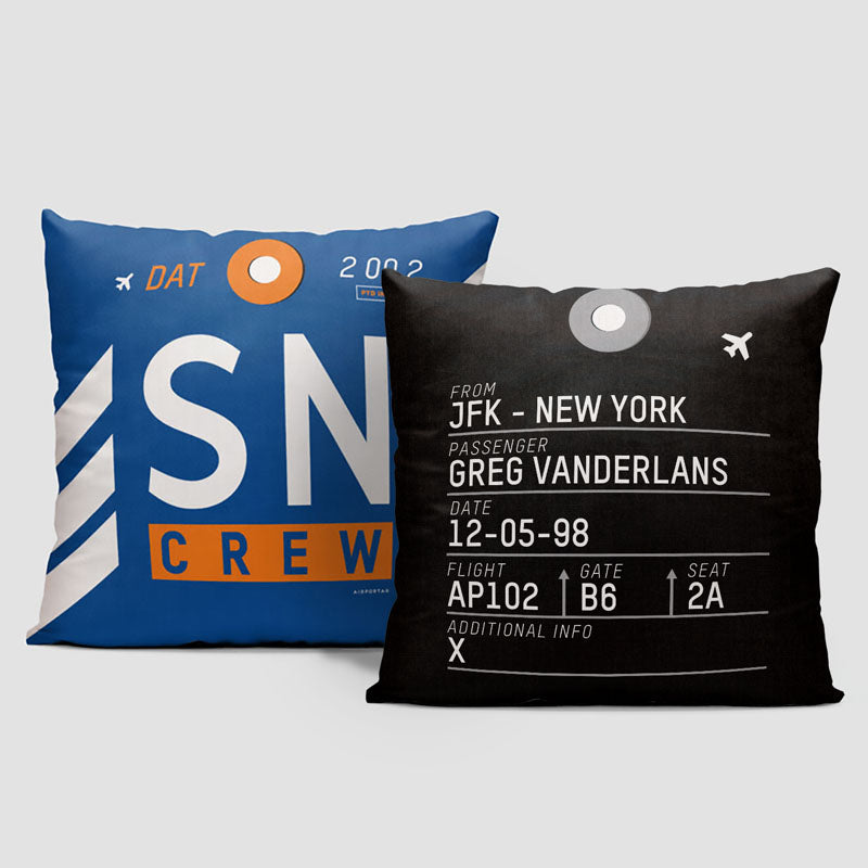 SN - Throw Pillow