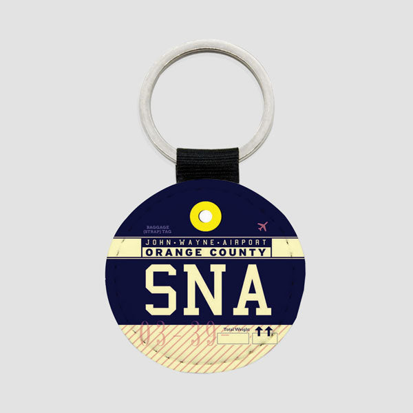 SNA - Round Keychain